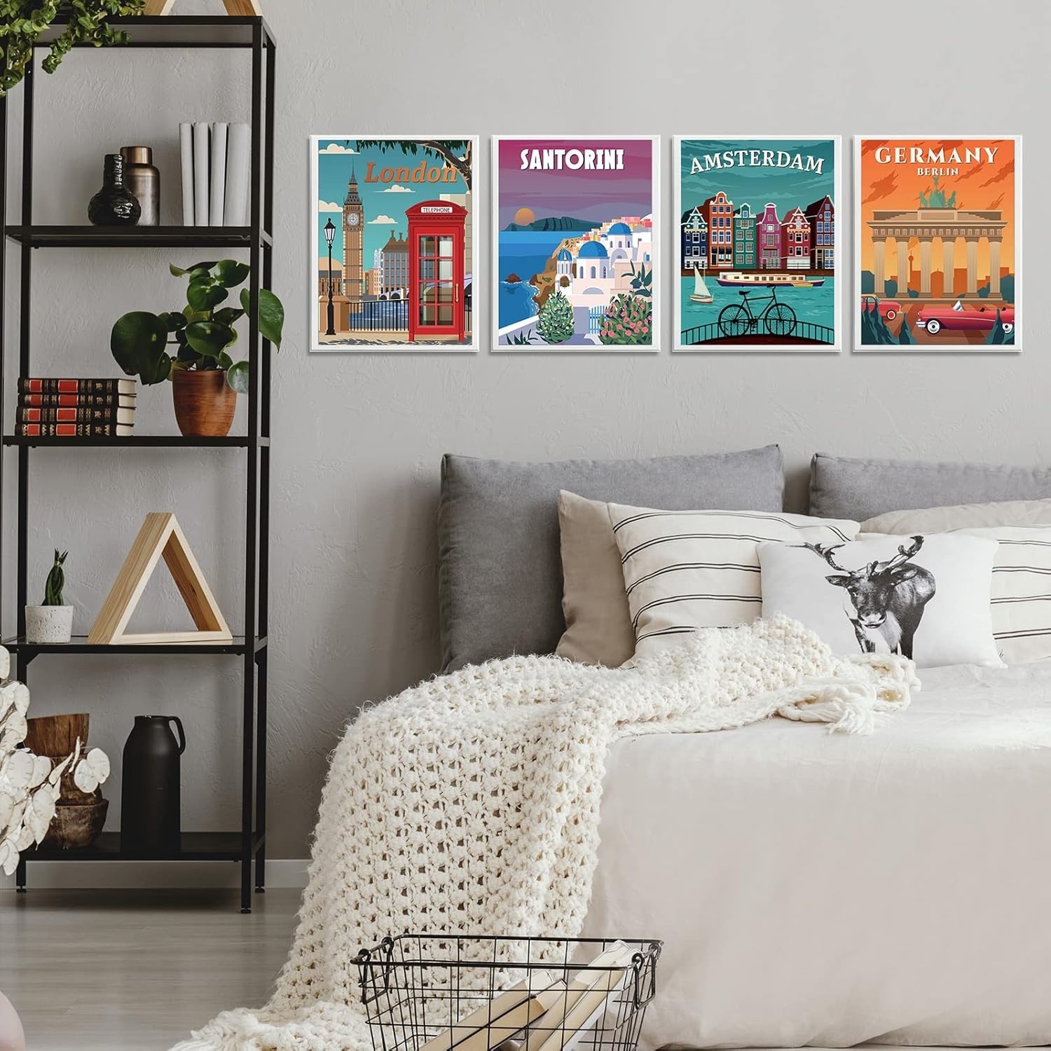 Unframed Vintage National Park Art Prints – 9 Scenic Nature Posters, 8×10