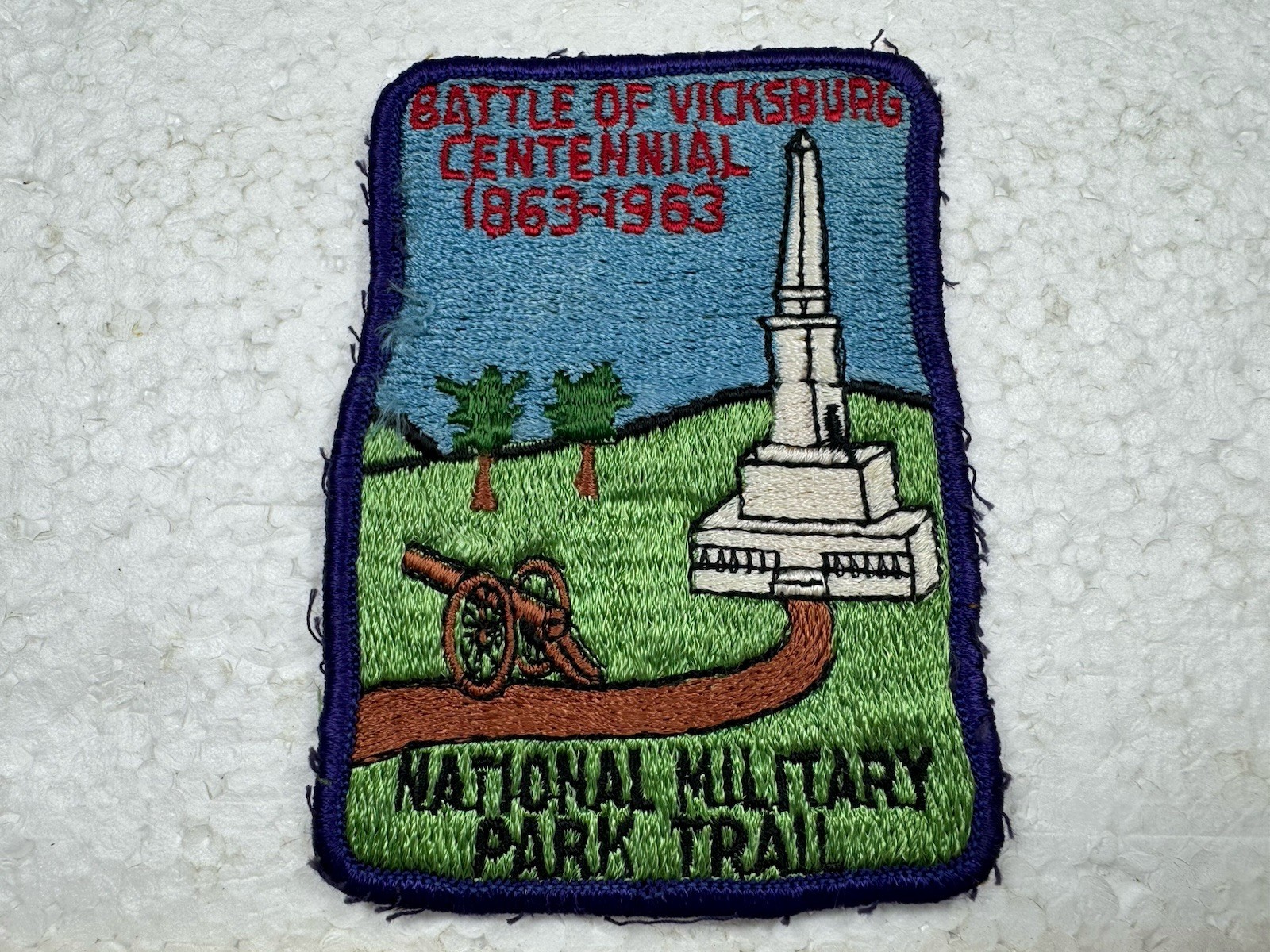 Vintage 1963 Battle Of Vicksburg Centennial Patch