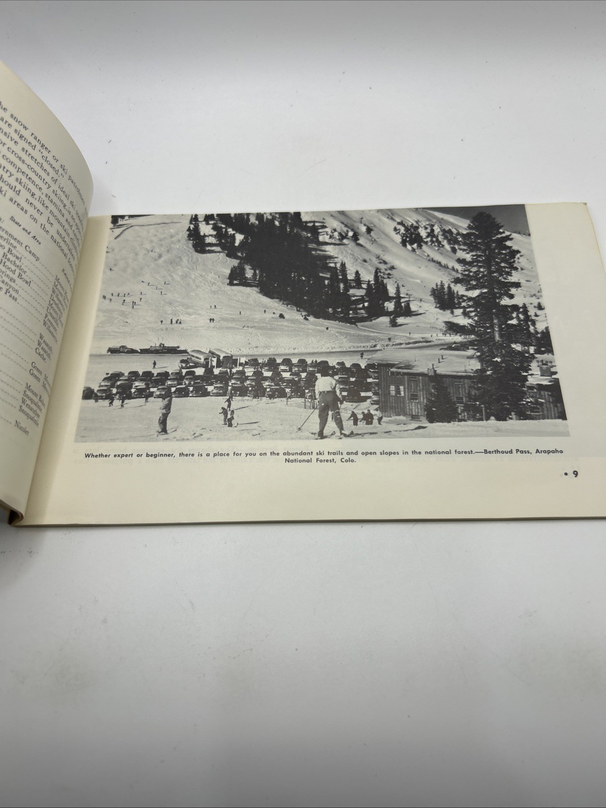 1960 NATIONAL FOREST VACATION Book Parks by State Scenic Drives Picnics Guide