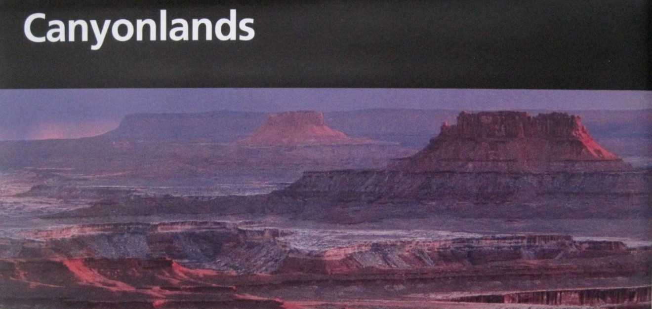 Canyonlands National Park Utah National Park Service Unigrid Brochure Map