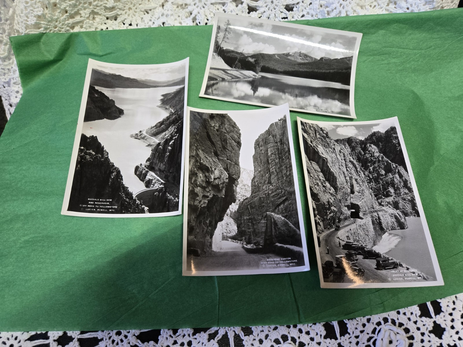 YELLOWSTONE NATIONAL PARK 29 photographs c1945 views B&W 4 x 6