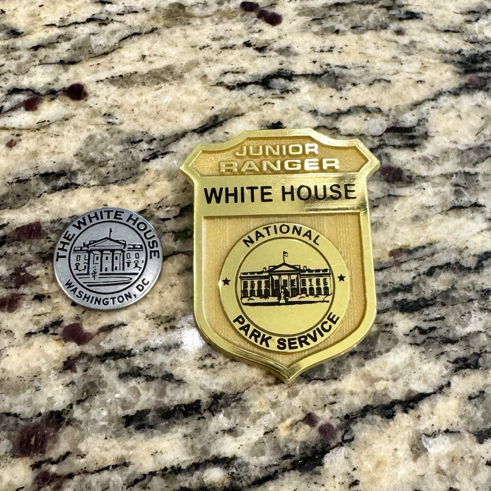 NPS Junior Ranger Badge & Token White House