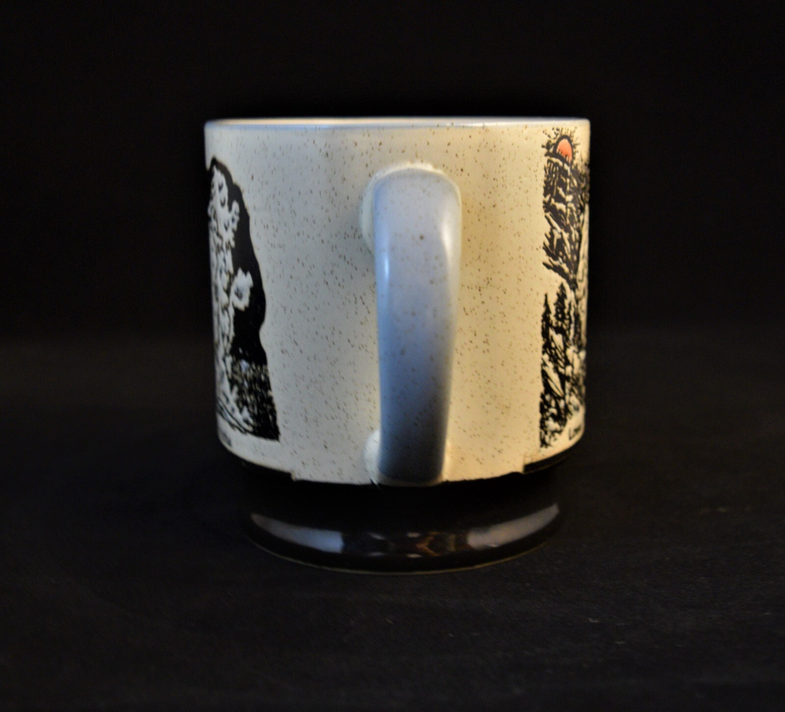Vintage Yellowstone Park Souvenir Landmarks Coffee Mug National Parks