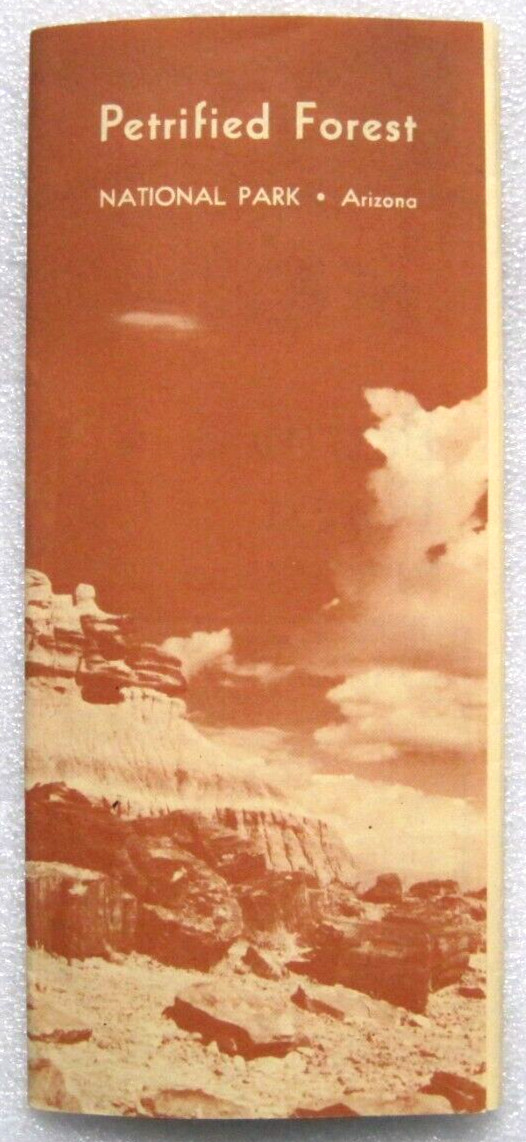 Vintage GPO 1963 Petrified Forest National Park Brochure