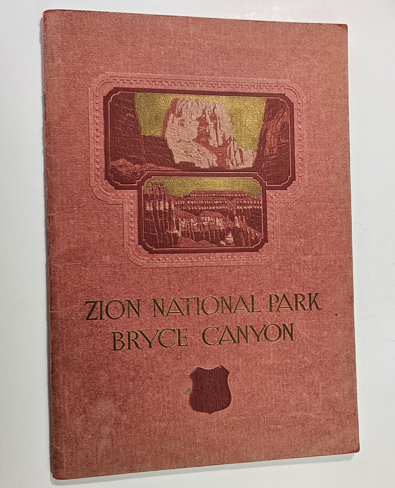 1925 Union Pacific RR Catalog Zion National Park Bryce Canyon & More