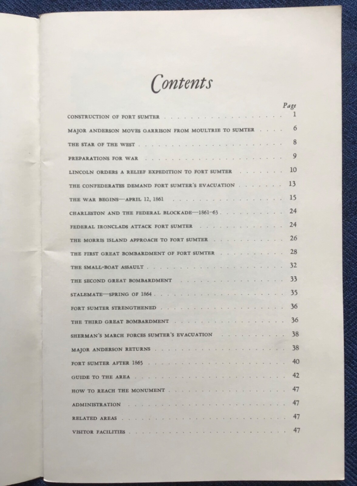 Fort Sumter, National Park Service Historical Handbook Series #12 reprint 1961