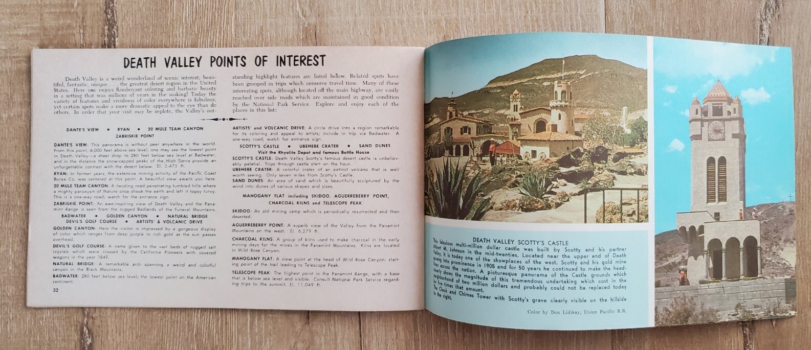 THE DEATH VALLEY STORY Ferris H. Scott 1957 Vintage Booklet Western Resort Pub
