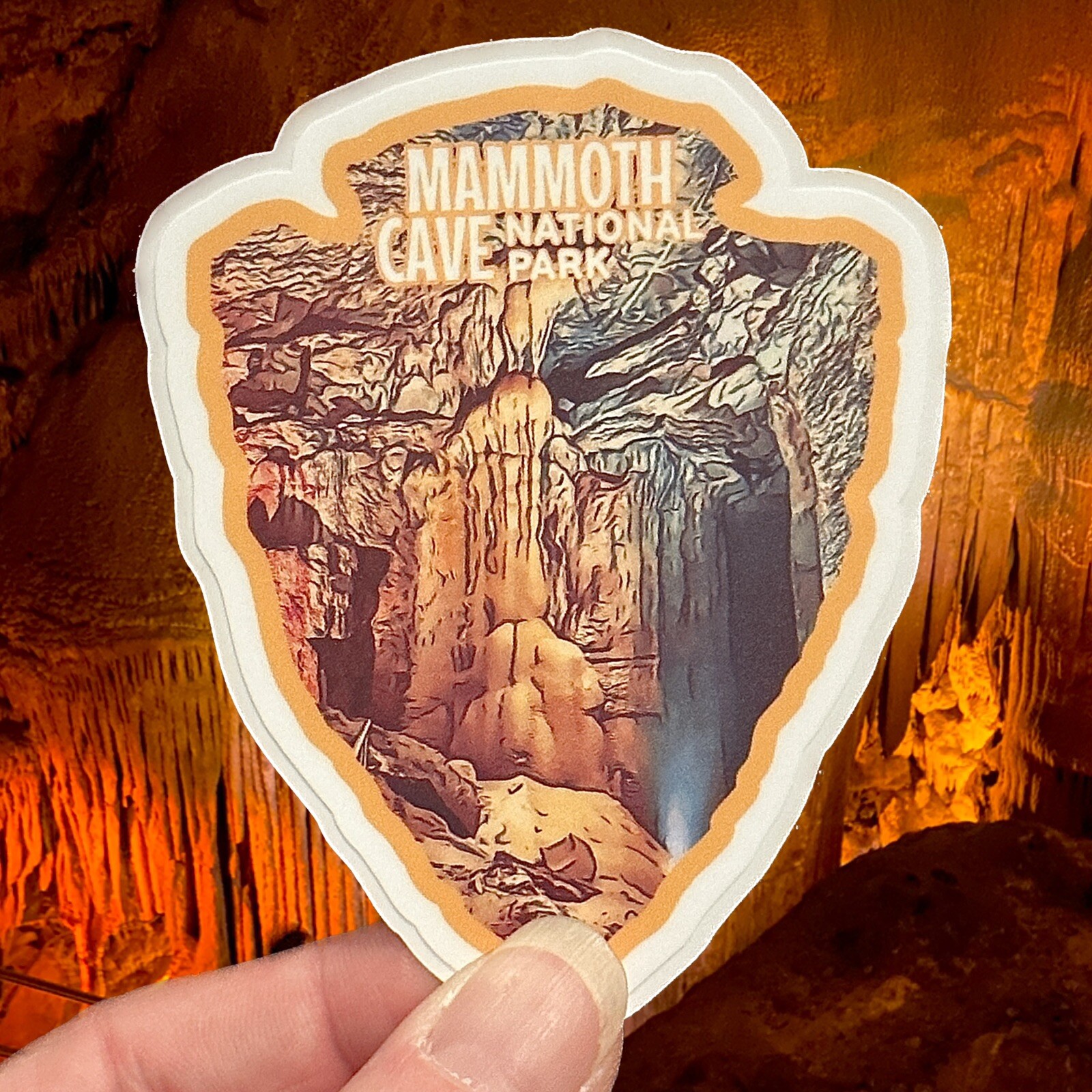 Mammoth Cave National Park Weatherproof Vinyl Sticker