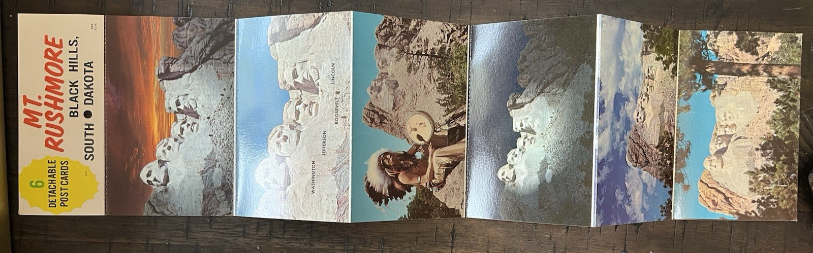 Vintage Black Hills SD Passion Play Booklet Meier Postcards Mt. Rushmore LOT