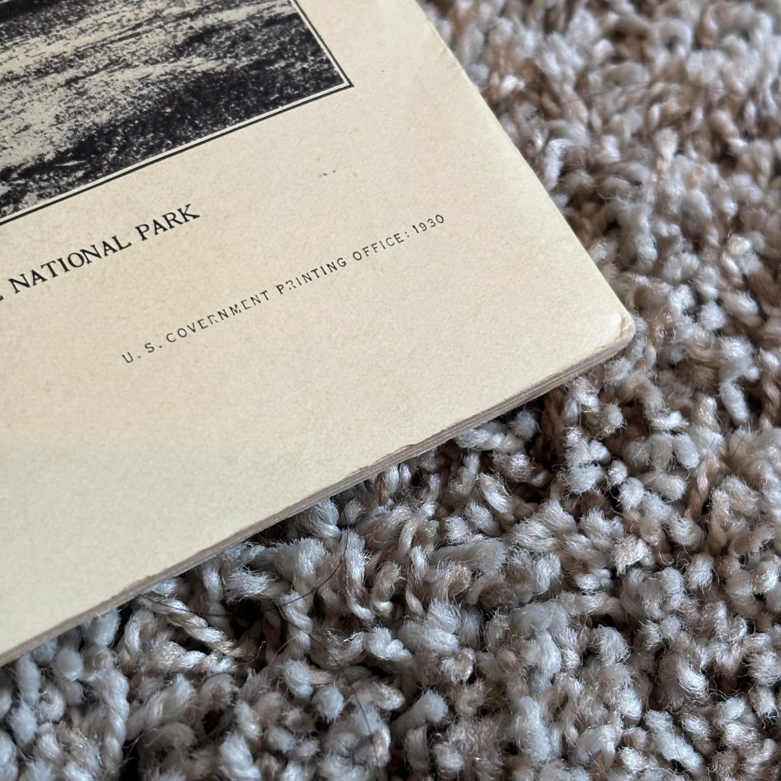 1930s Yellowstone Circular Guidebook Set Wyoming California Vtg Ephemera RARE