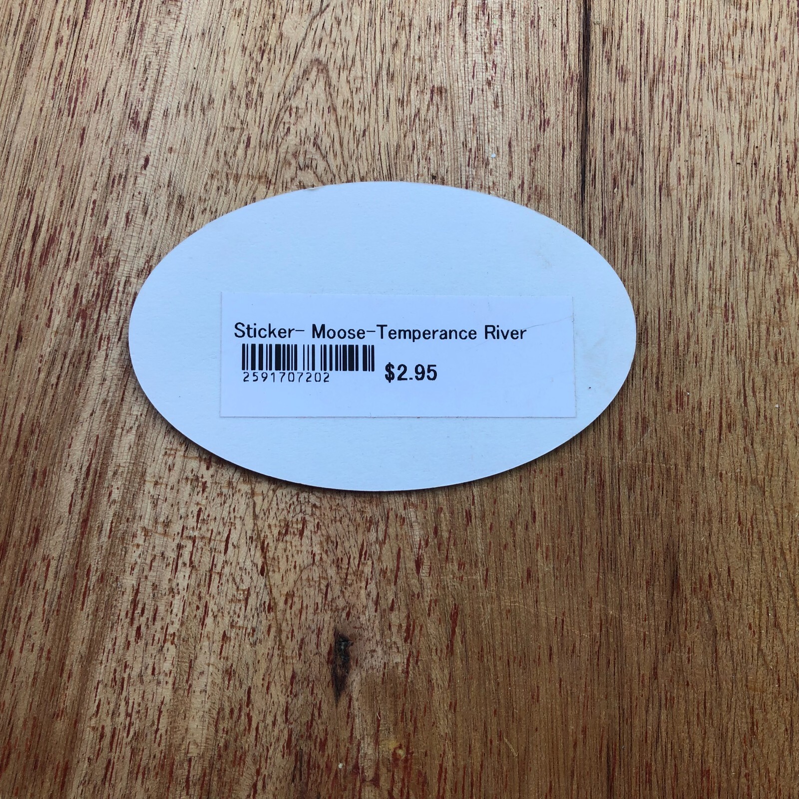 Temperance River State Park Sticker Decal Silver Bay MN Moose Unused 2.25″x3.5″