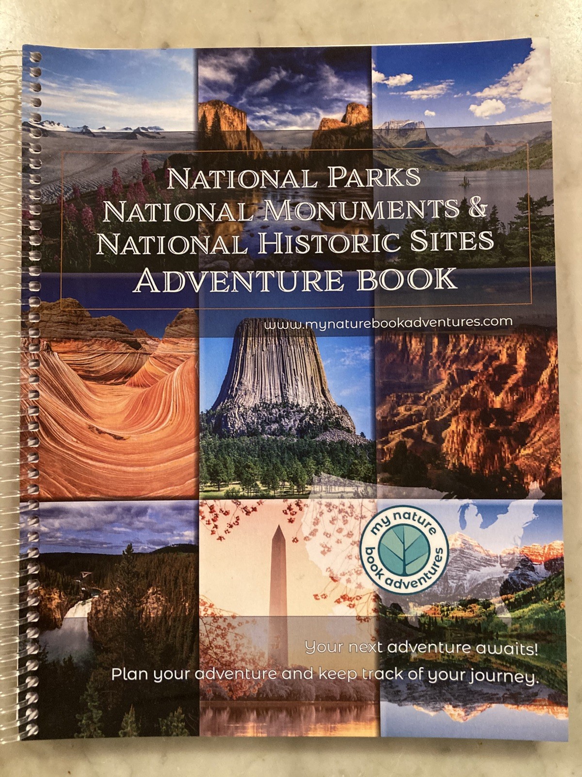 National Parks Adventure Book Spiral Bound 2023 By My Nature Book Adventures LLC