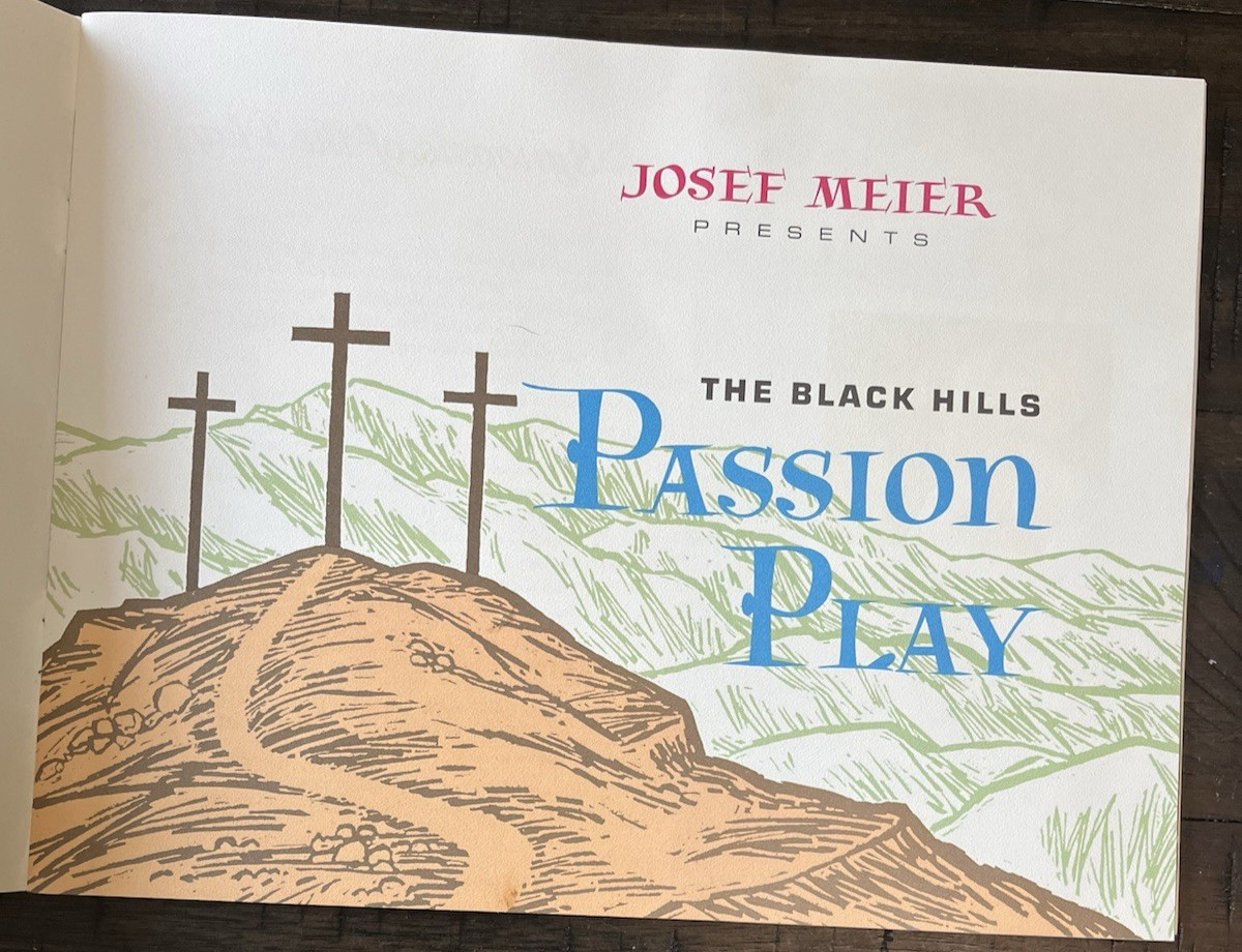 Vintage Black Hills SD Passion Play Booklet Meier Postcards Mt. Rushmore LOT