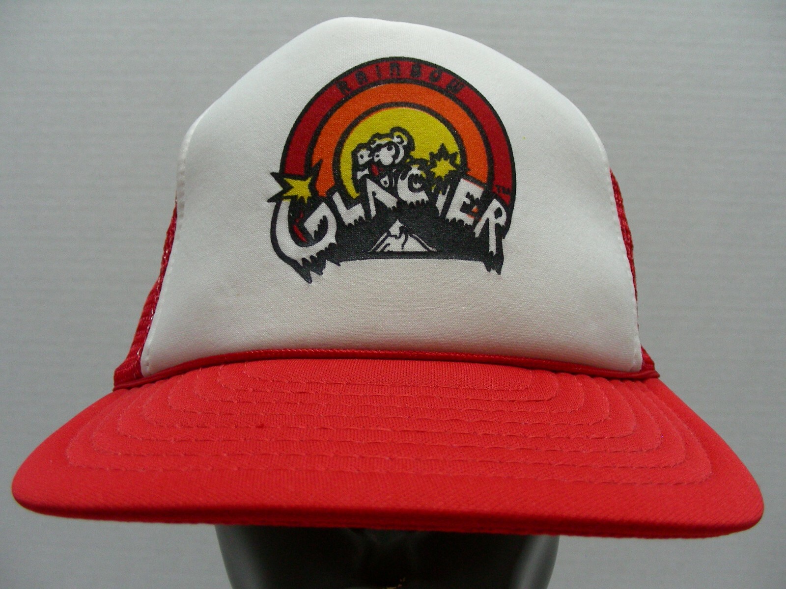 RAINBOW GLACIER – National Park – One Size Trucker SNAPBACK Baseball Cap Hat!