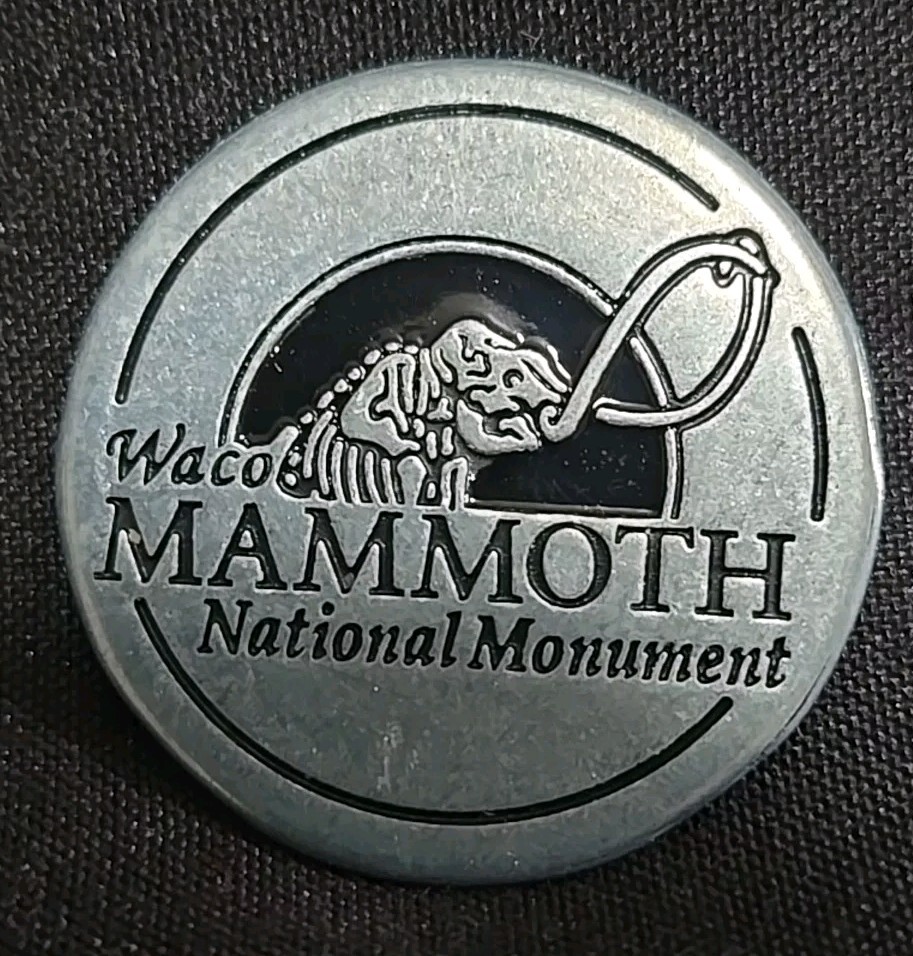 Waco Mammoth National Monument Texas Est 2015 National Park Coin Token