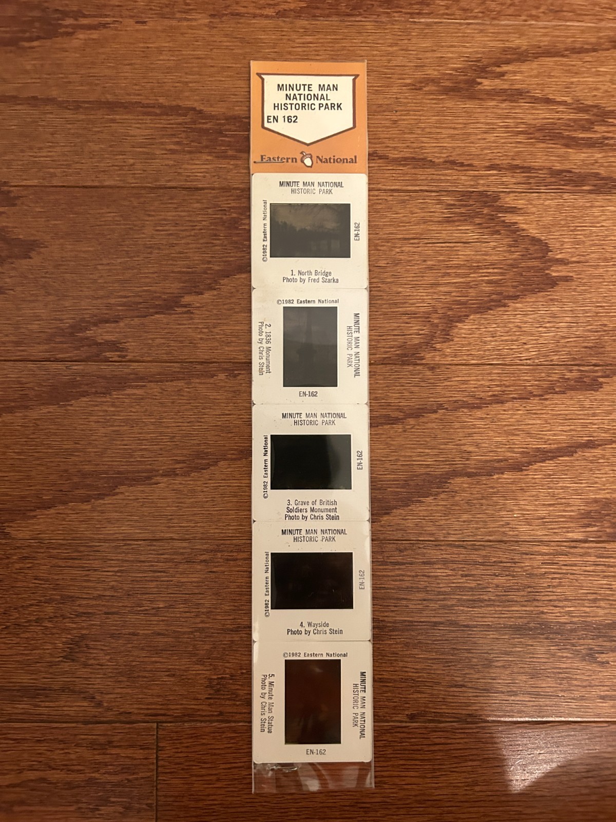 (3) {1980s} “MINUTE MAN NATIONAL HISTORICAL PARK” Photo Slide Set Lot, SEALED!