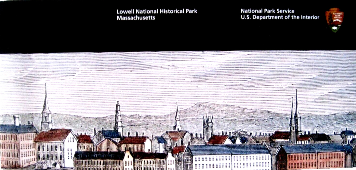 Lowell National Historical Park National Park Service Unigrid Brochure Map