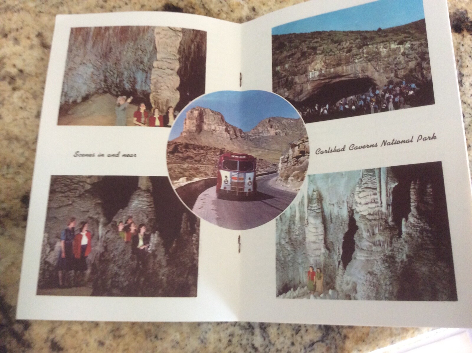 Jim White’s Story of Carlsbad Caverns Vintage Paper Booklet National Park