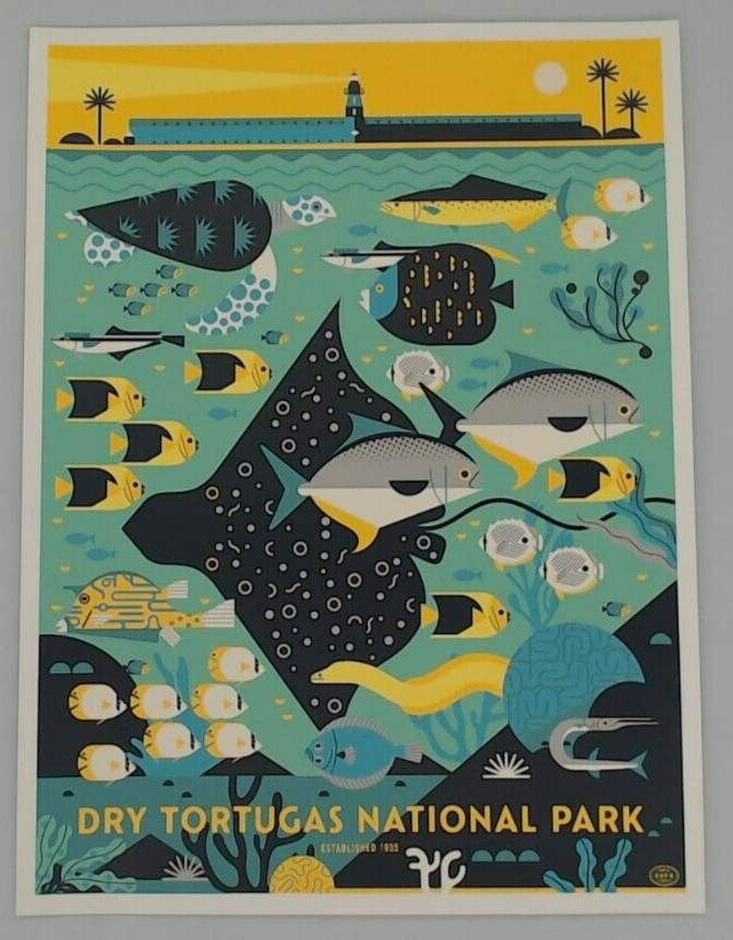 59 National Parks Print Series 17/59 Lot