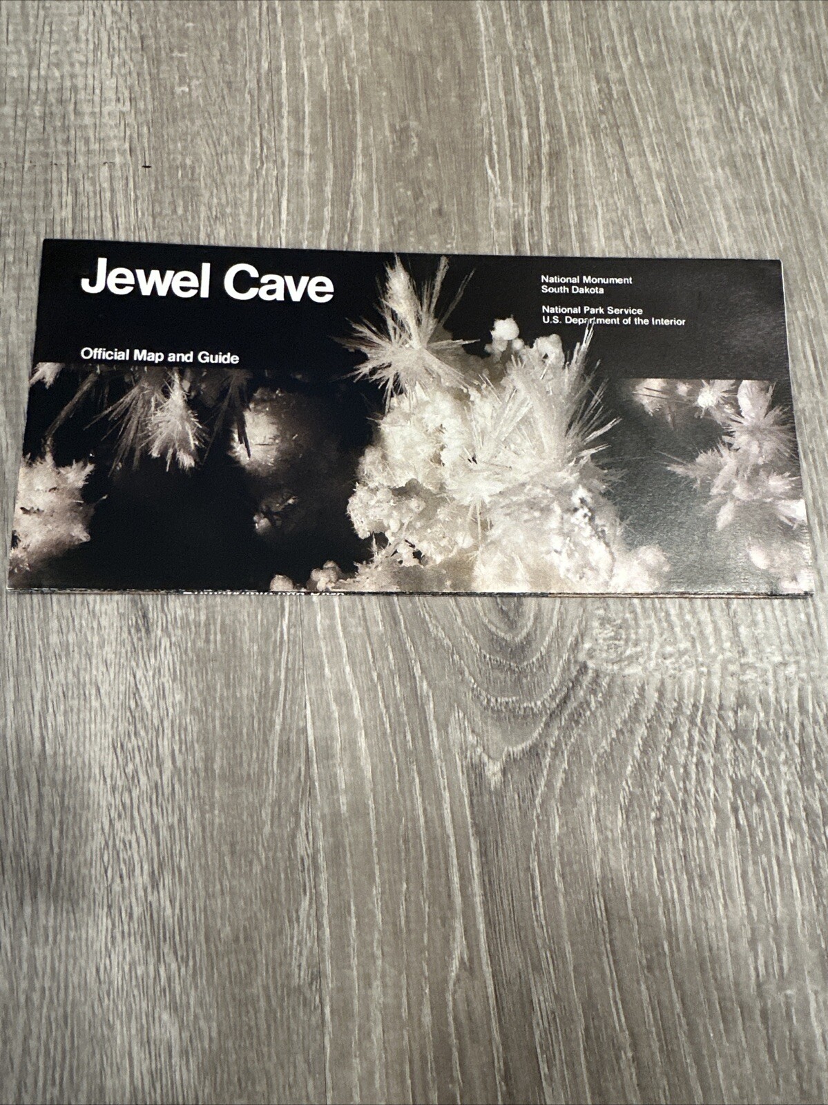 National Park Service Jewel Cave Official Map And Guide 1999