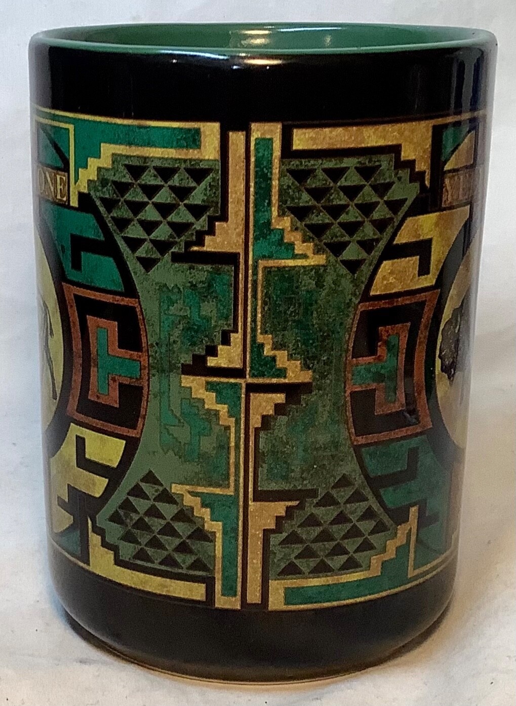 Vintage Yellowstone National Park Mug Buffalo 16 Oz.