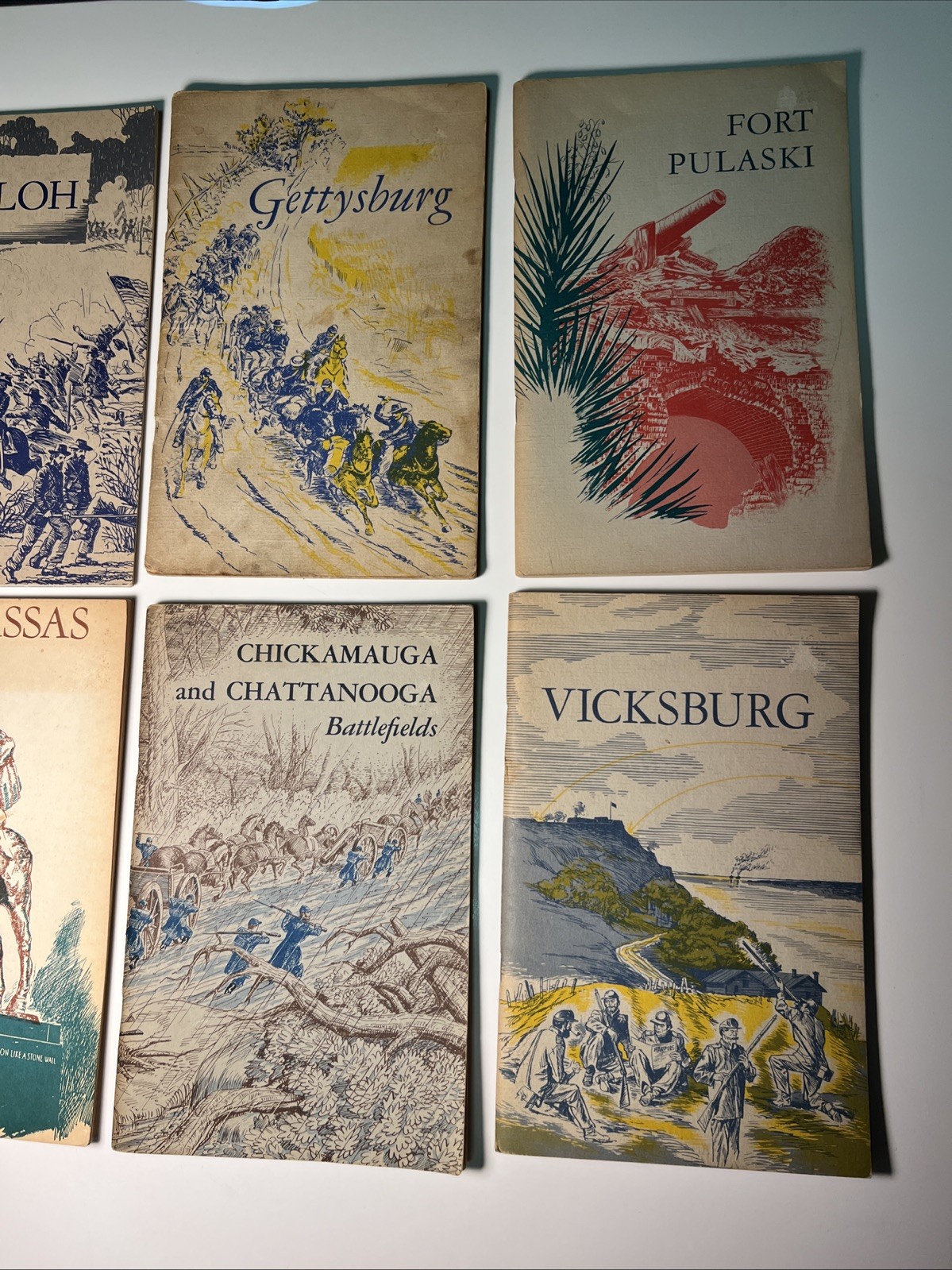 VTG National Park Service Historical Handbooks, Set Of 6, Reprints 1961