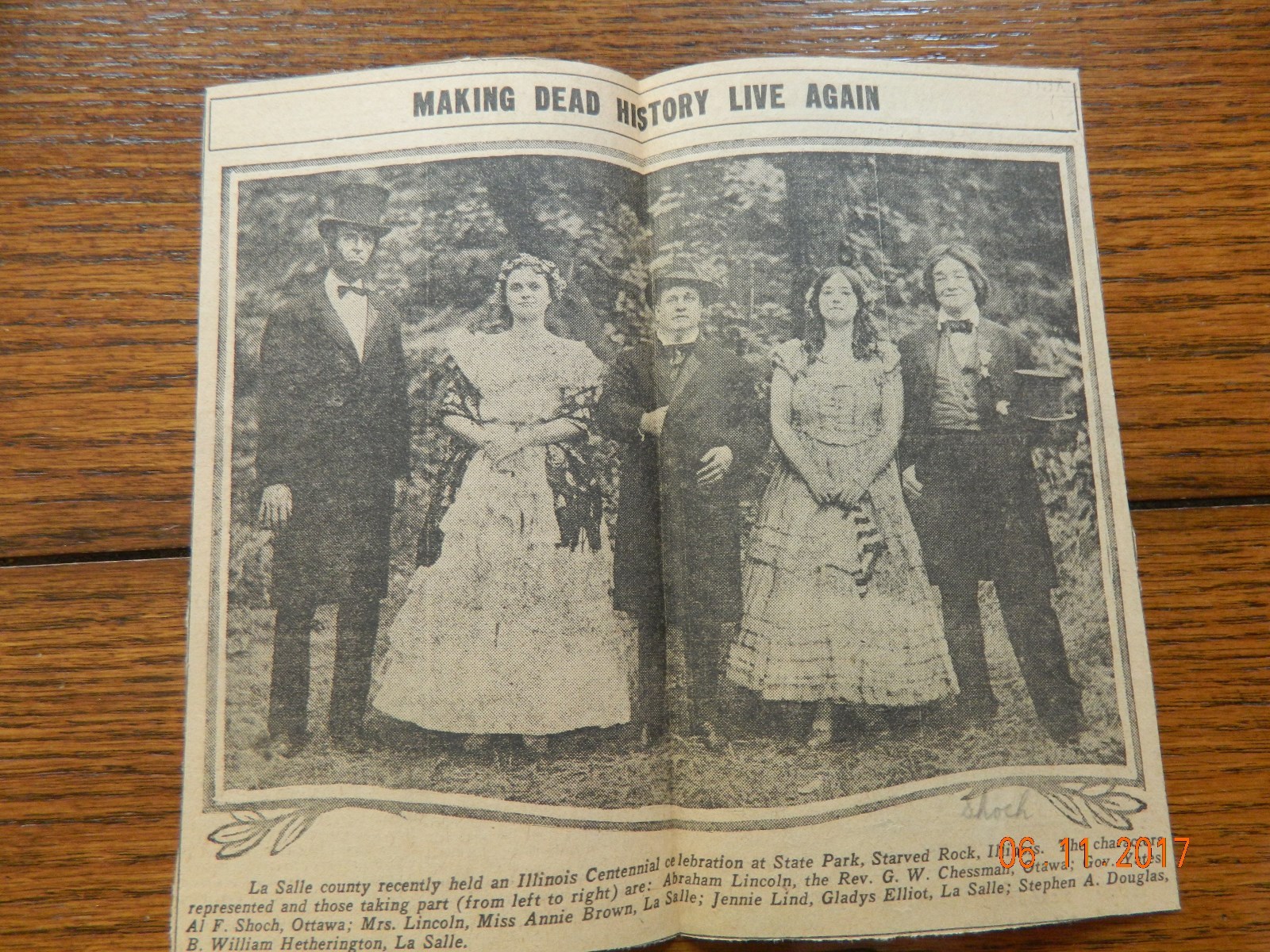 STARVED ROCK STATE PARK PAGEANT 1918 SOUVENIR EDITION PROGRAM RARE LASALLE CO IL