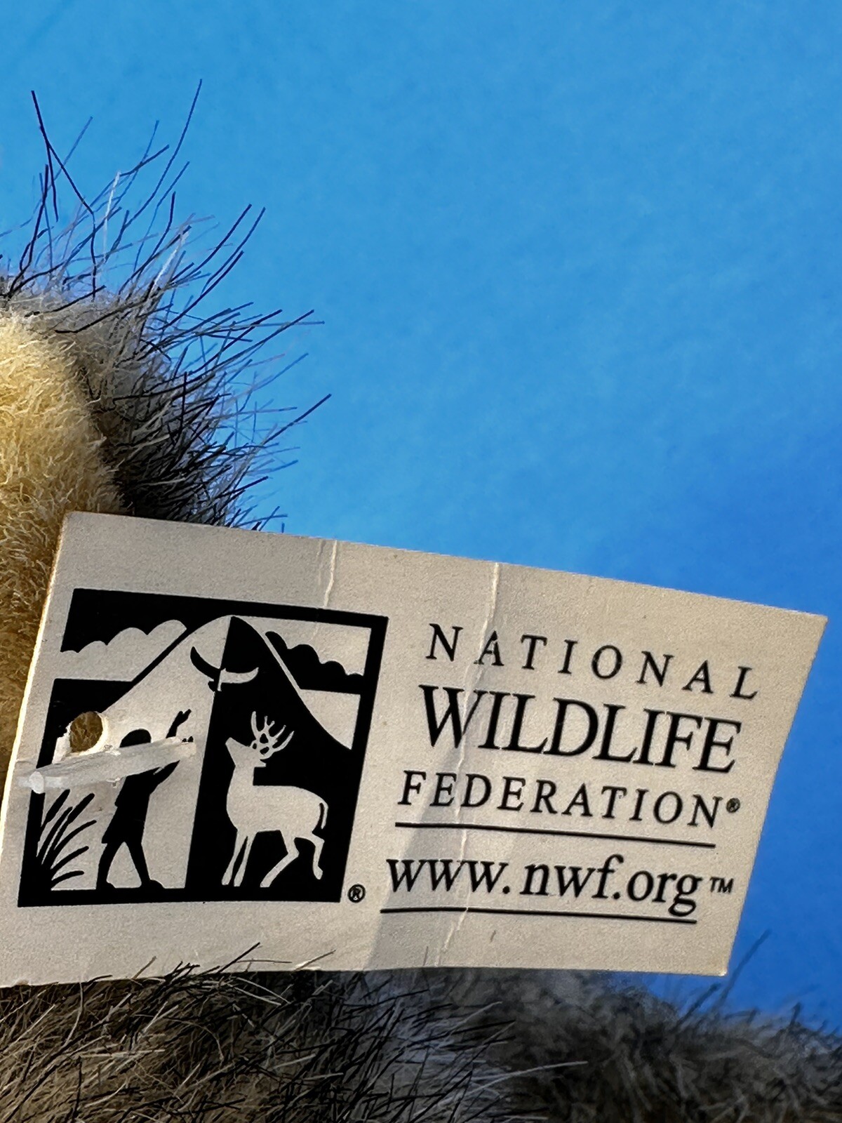 Yellowstone Park Vintage 7″ Gray Wolf Steven Smith National Wildlife Federation