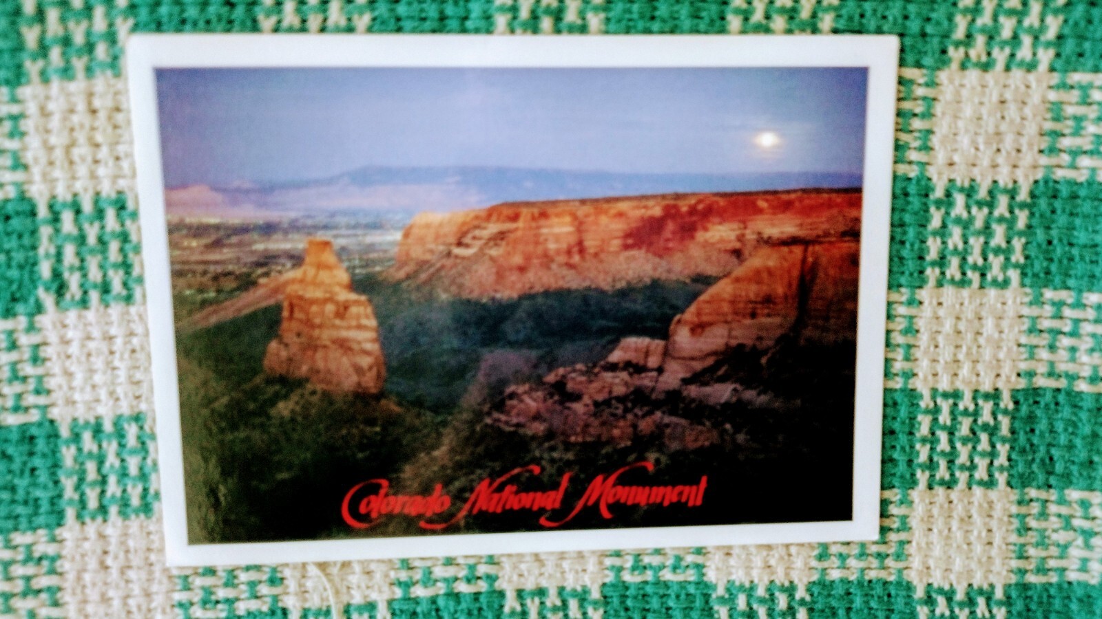 BEAUTIFUL POST CARD INDEPENDENCE MONUMENT COLORADO NATIONAL MONUMENT COLORADO..