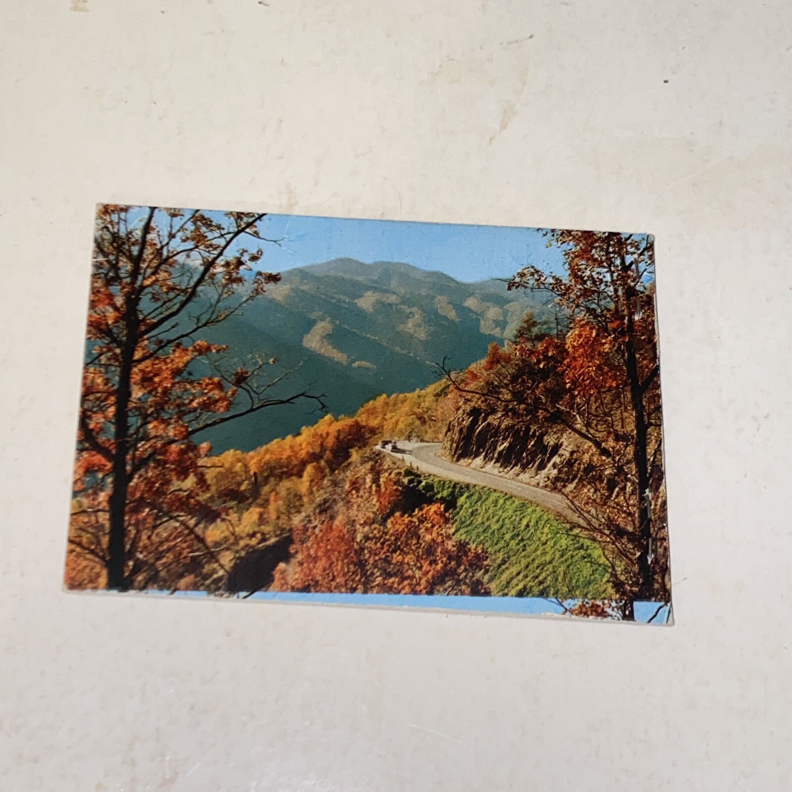 Vintage Great Smoky Mountains National Park Souvenir Color Photo Picture Book
