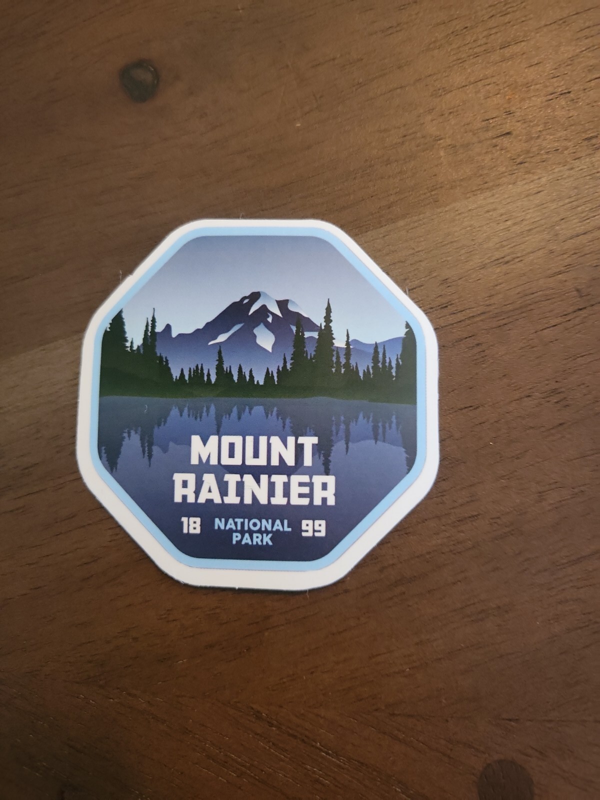 Mount Rainier National Park Sticker Decal – Matte