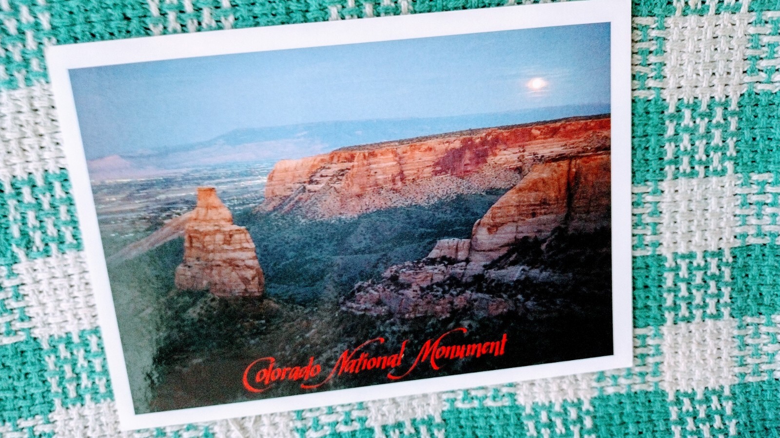 BEAUTIFUL POST CARD INDEPENDENCE MONUMENT COLORADO NATIONAL MONUMENT COLORADO..