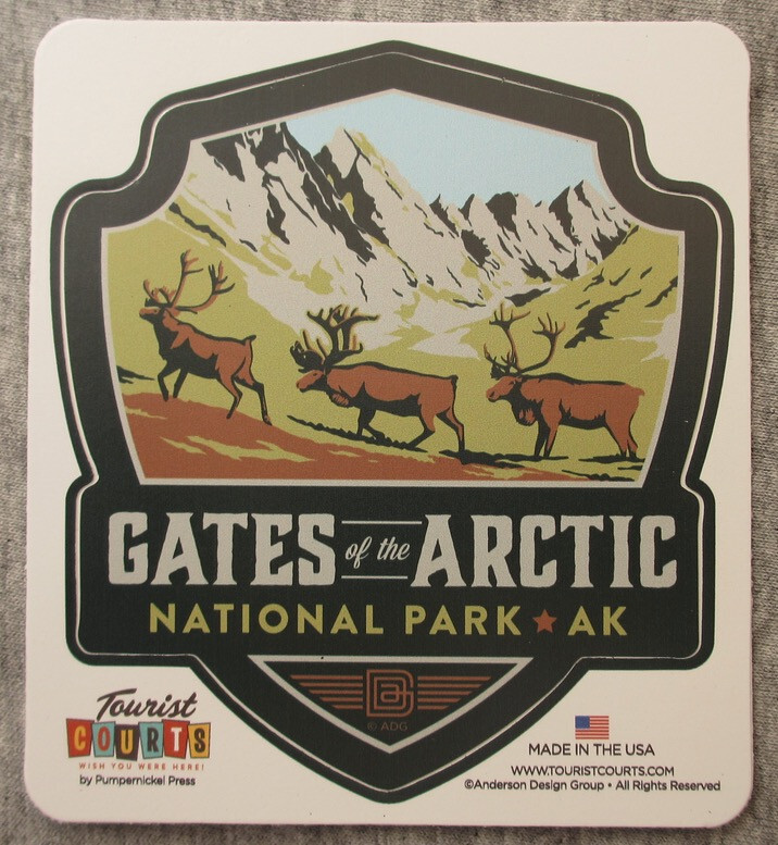 Gates of the Arctic National Park Vinyl Sticker New