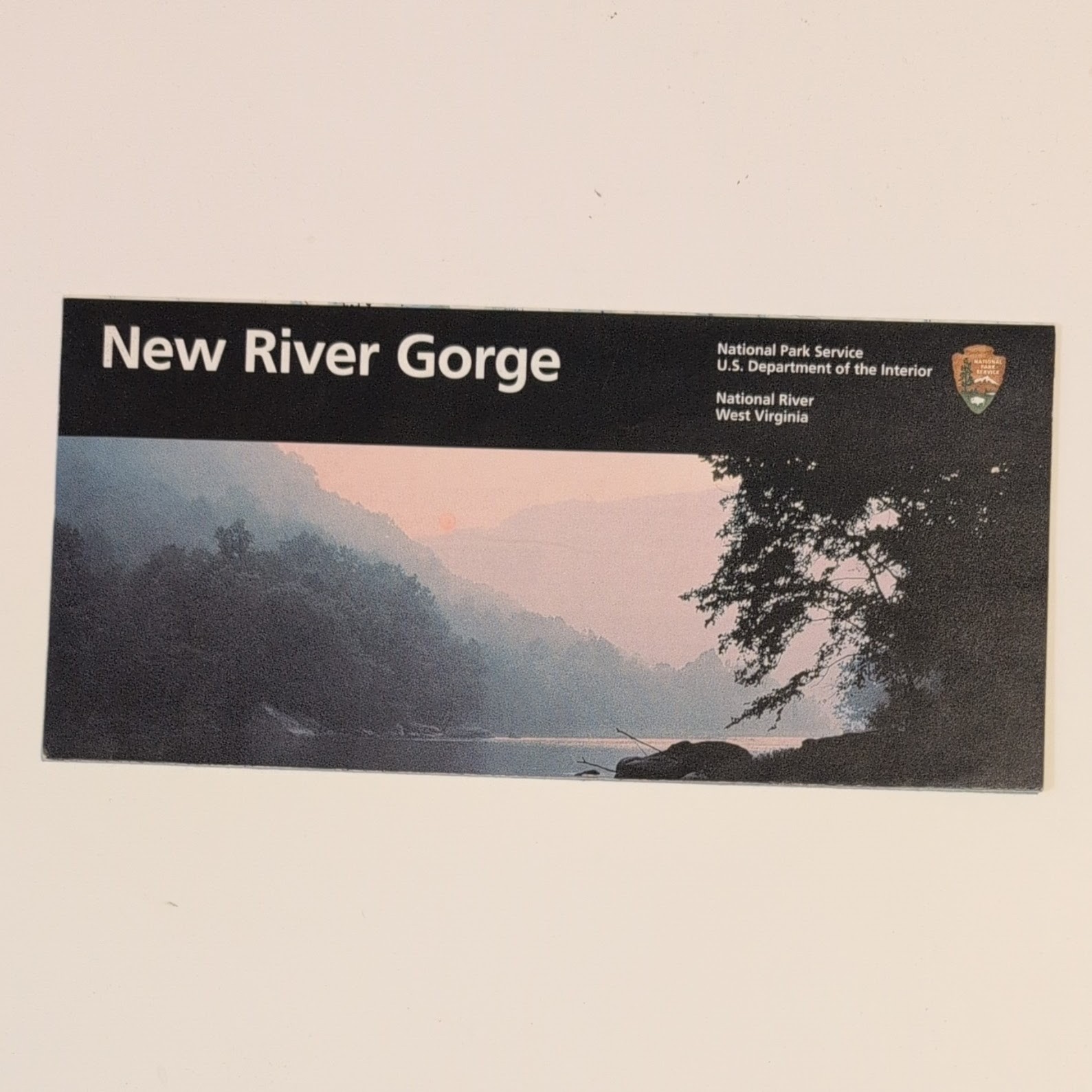 New River Gorge National Park Service NPS Unigrid Brochure GPO 2004 Reprint 2004