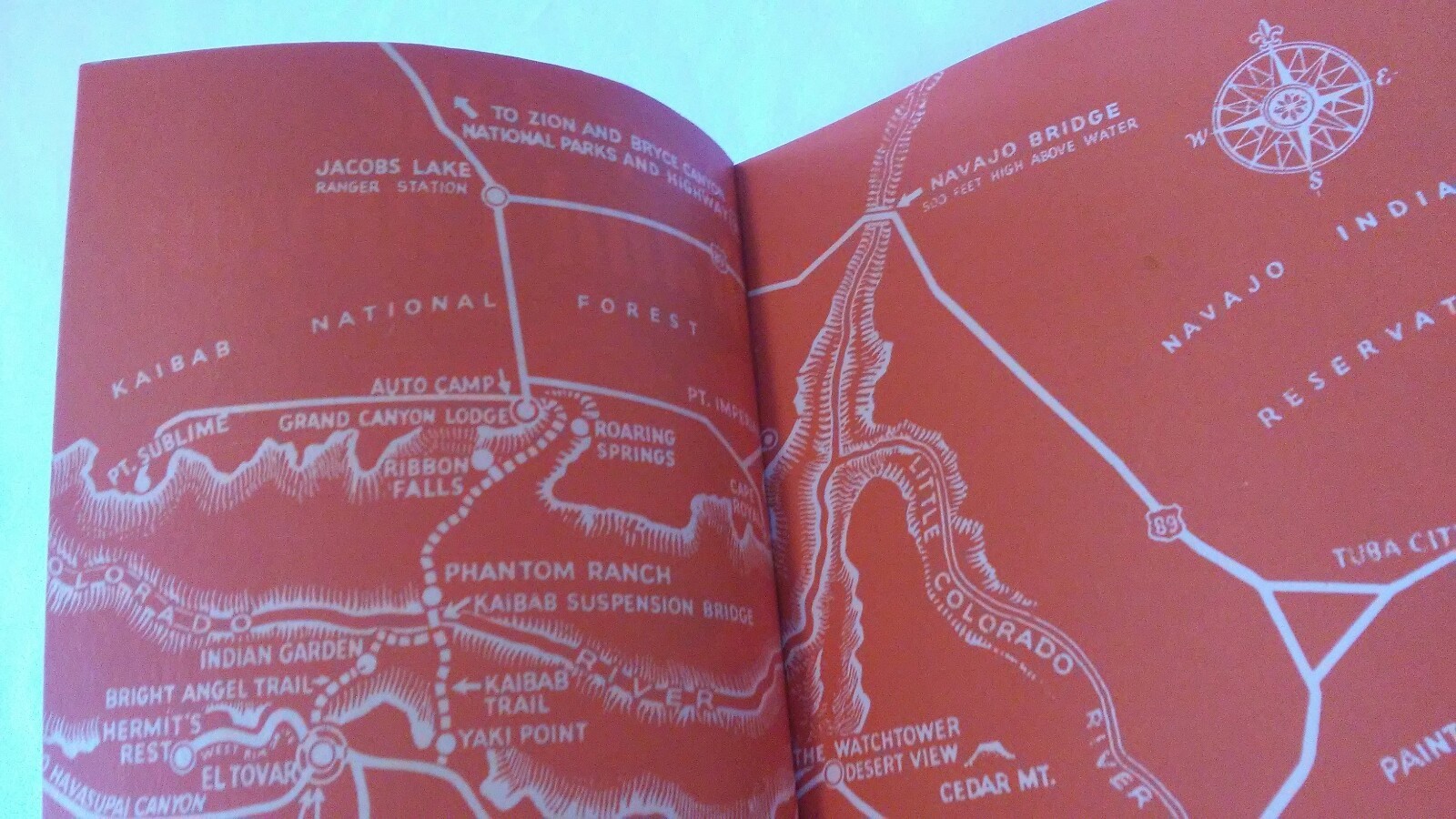 Vintage 1956 Story of the Grand Canyon Book How It Was Made