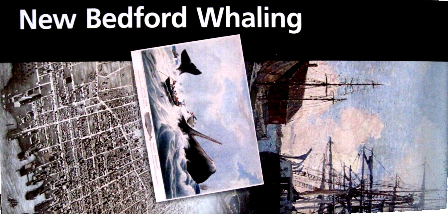 New Bedford Whaling Historical Park National Park Service Unigrid Brochure Map