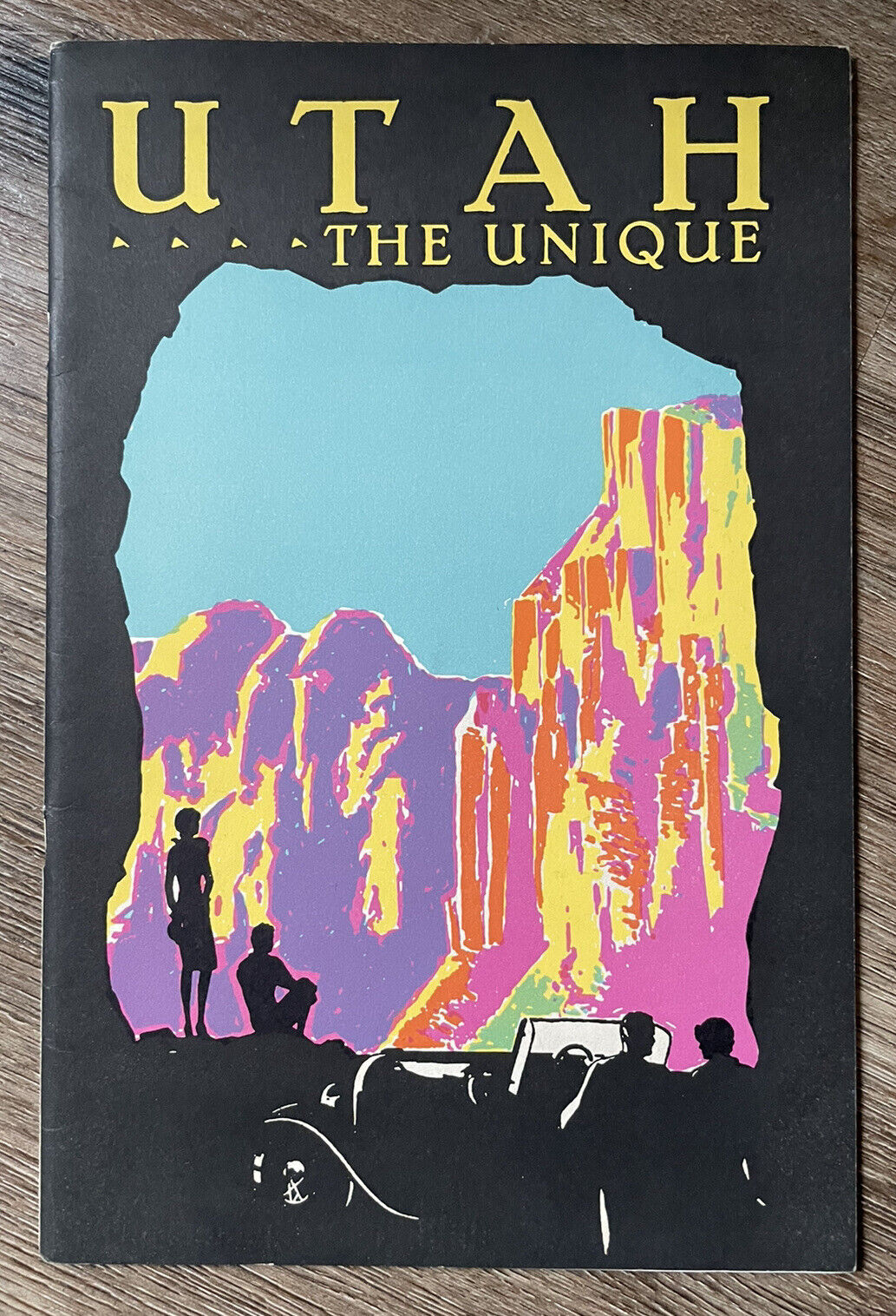 Antique 1930 Utah Salt Lake City Travel Guide Book M