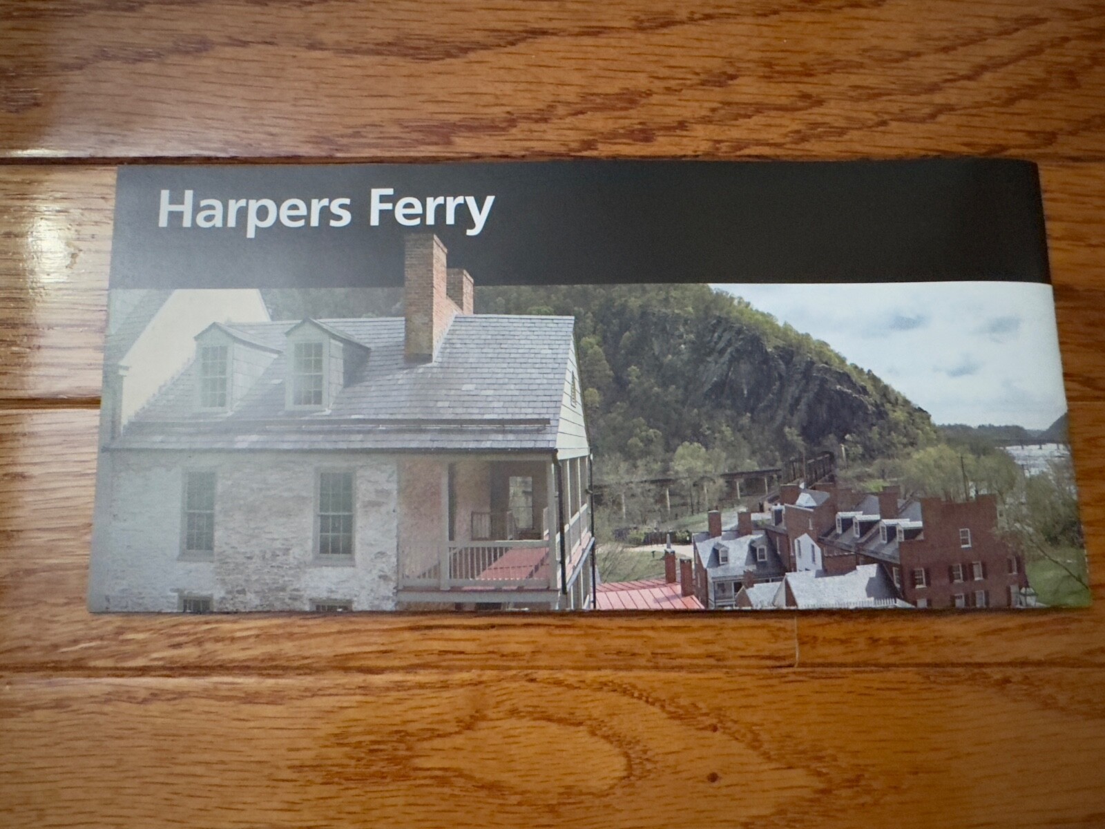 Harpers ferry, West Virginia National Park map, guide brand new