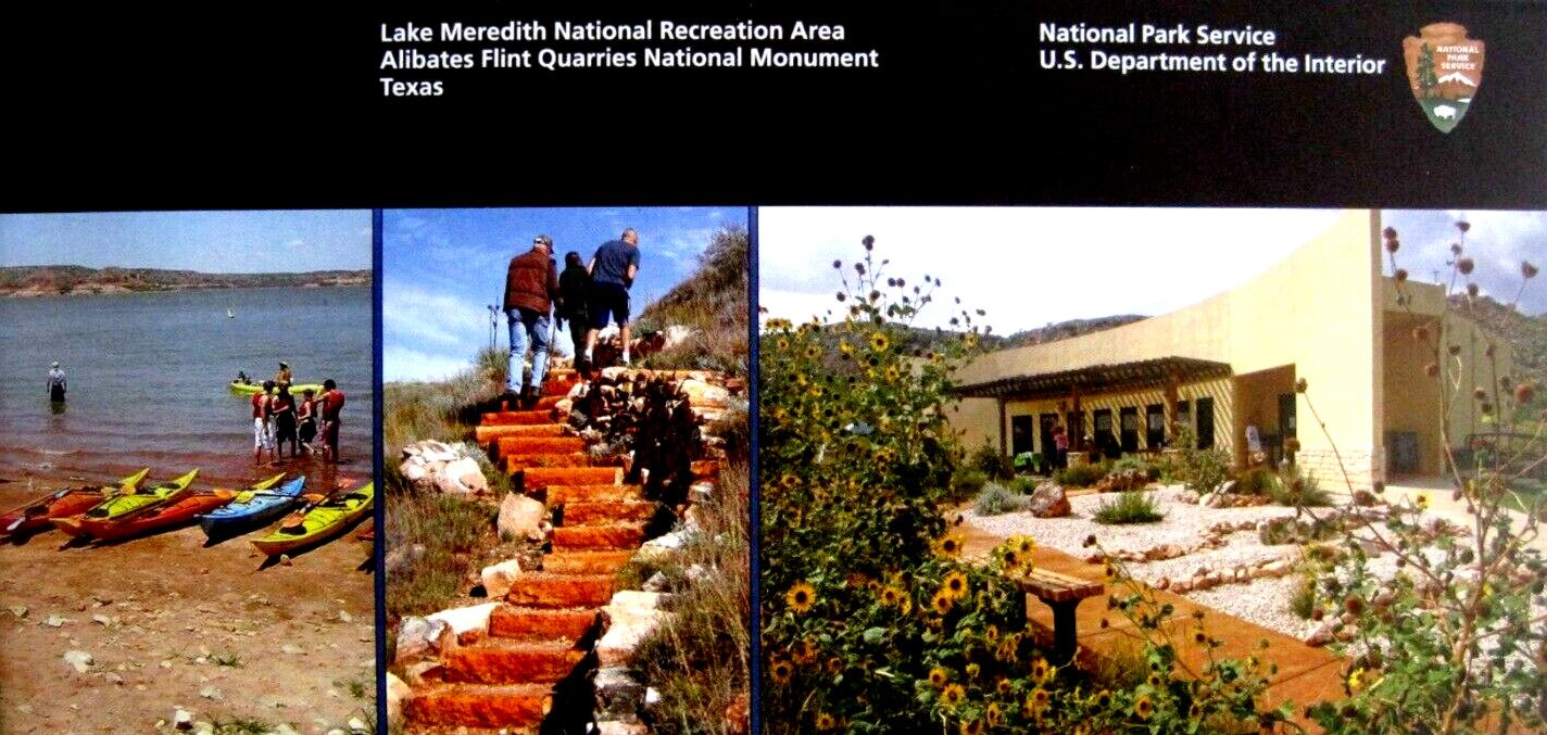 Lake Meredith Alibates Flint Quarry National Park Service Unigrid Brochure