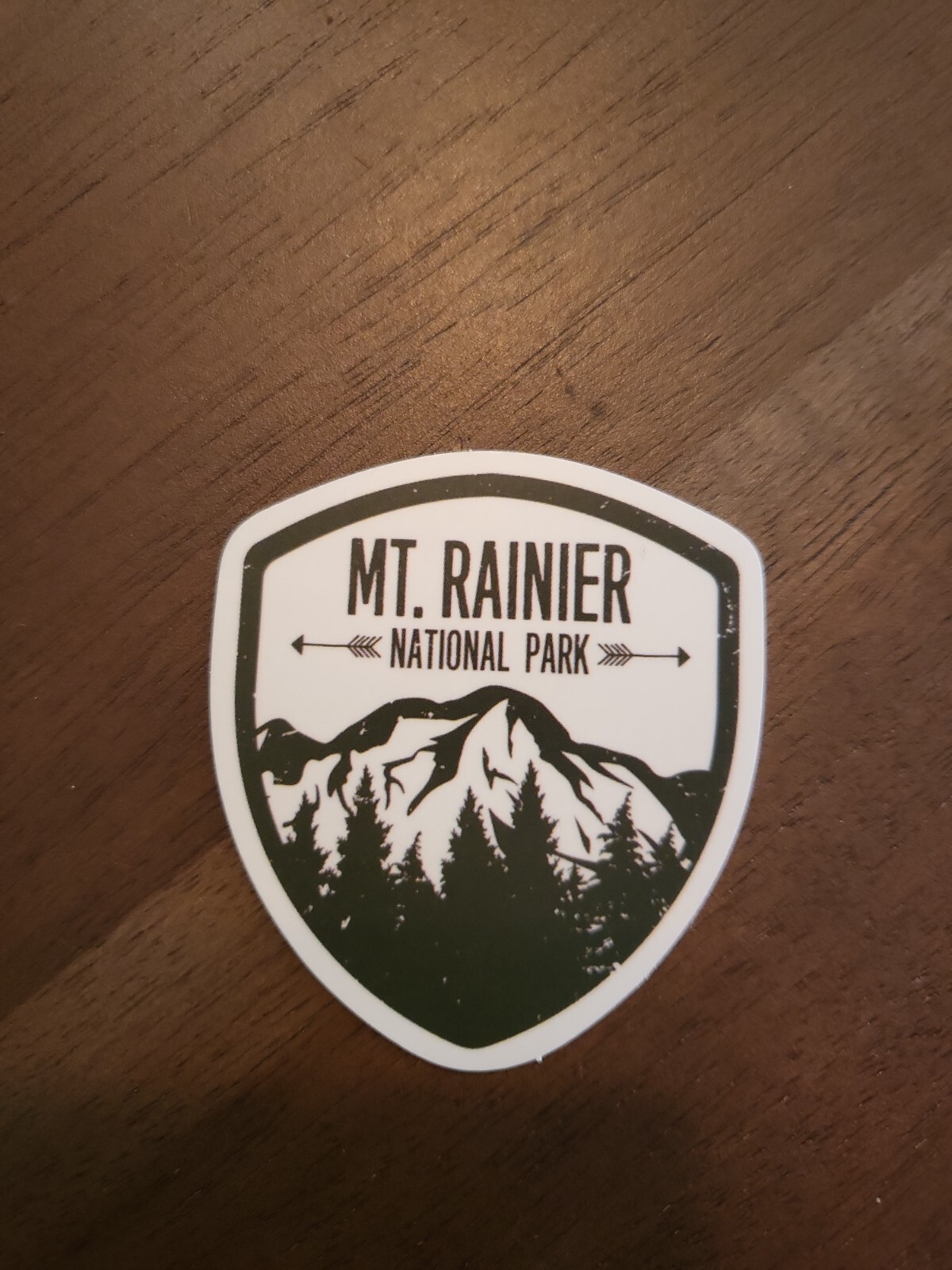 Mount Rainier National Park Sticker Decal