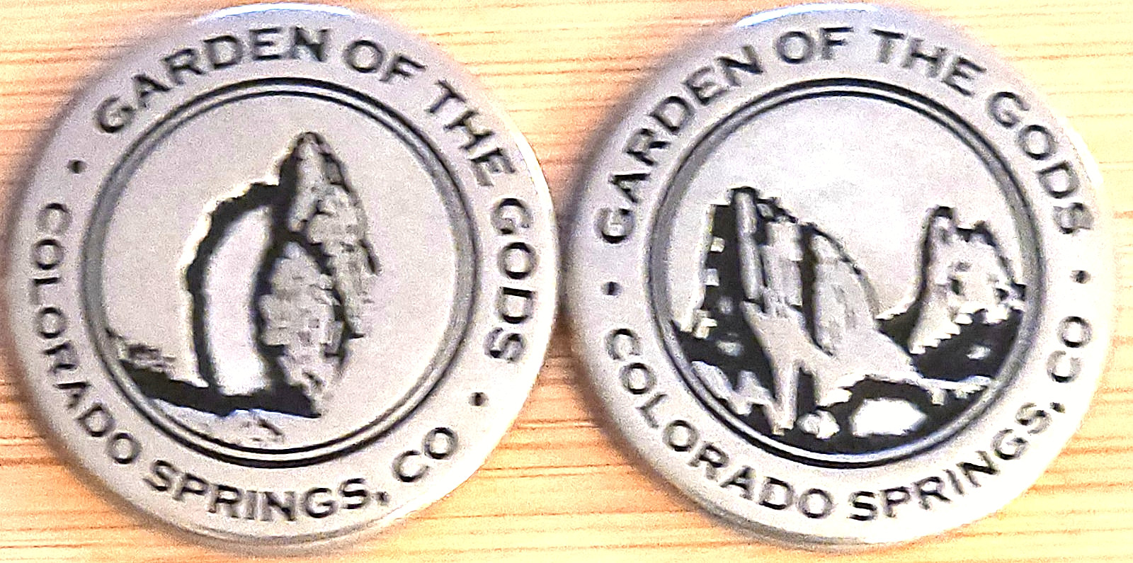 GARDEN OF THE GODS – NATIONAL PARK TYPE TOKEN – COLORADO