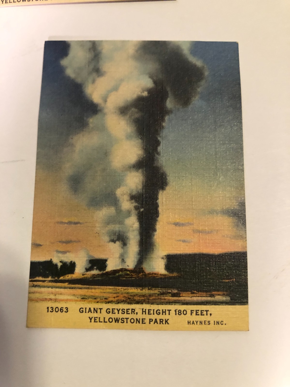10 Haynes Inc small (2.5 x 3.5) Yellowstone color prints