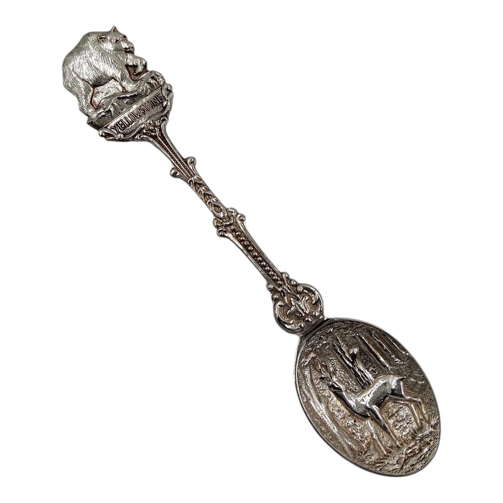 Yellowstone National Park Souvenir Spoon Vintage Collectible Travel Memorabilia