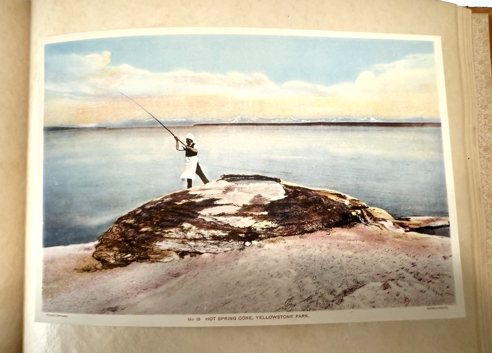 F. Jay Haynes Yellowstone Park 20 Color Photo-Gravure Prints Album 1900’s READ