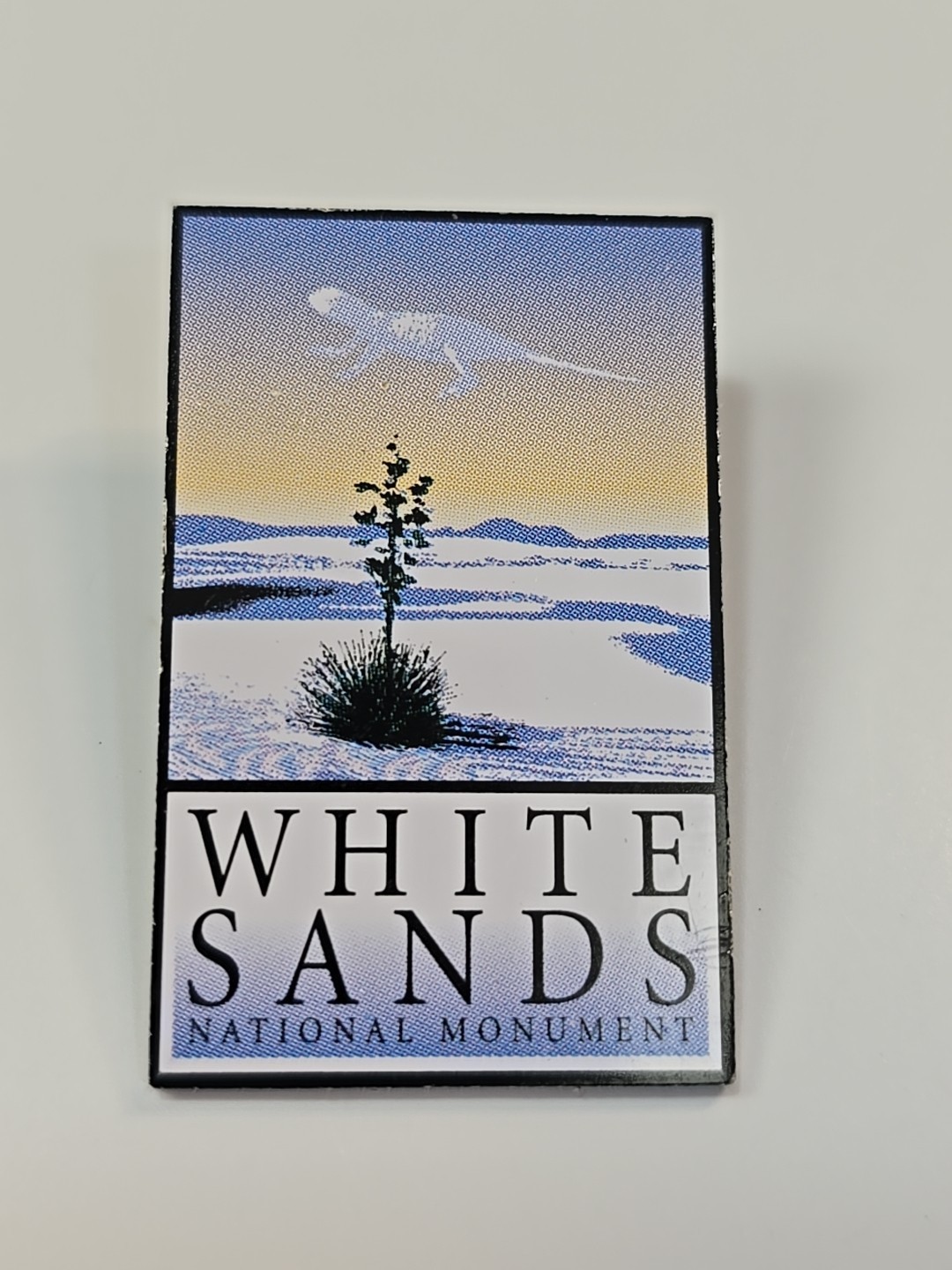 White Sands National Monument Travel Souvenir Lapel Pin New Mexico