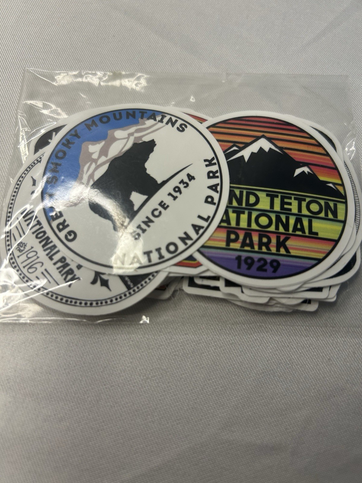 50 National Parks Stickers