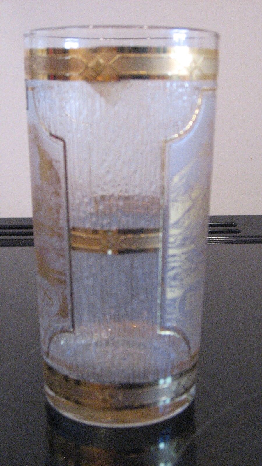 Vintage Culver Badlands National Park Drinking Glass MCM 22K NWT