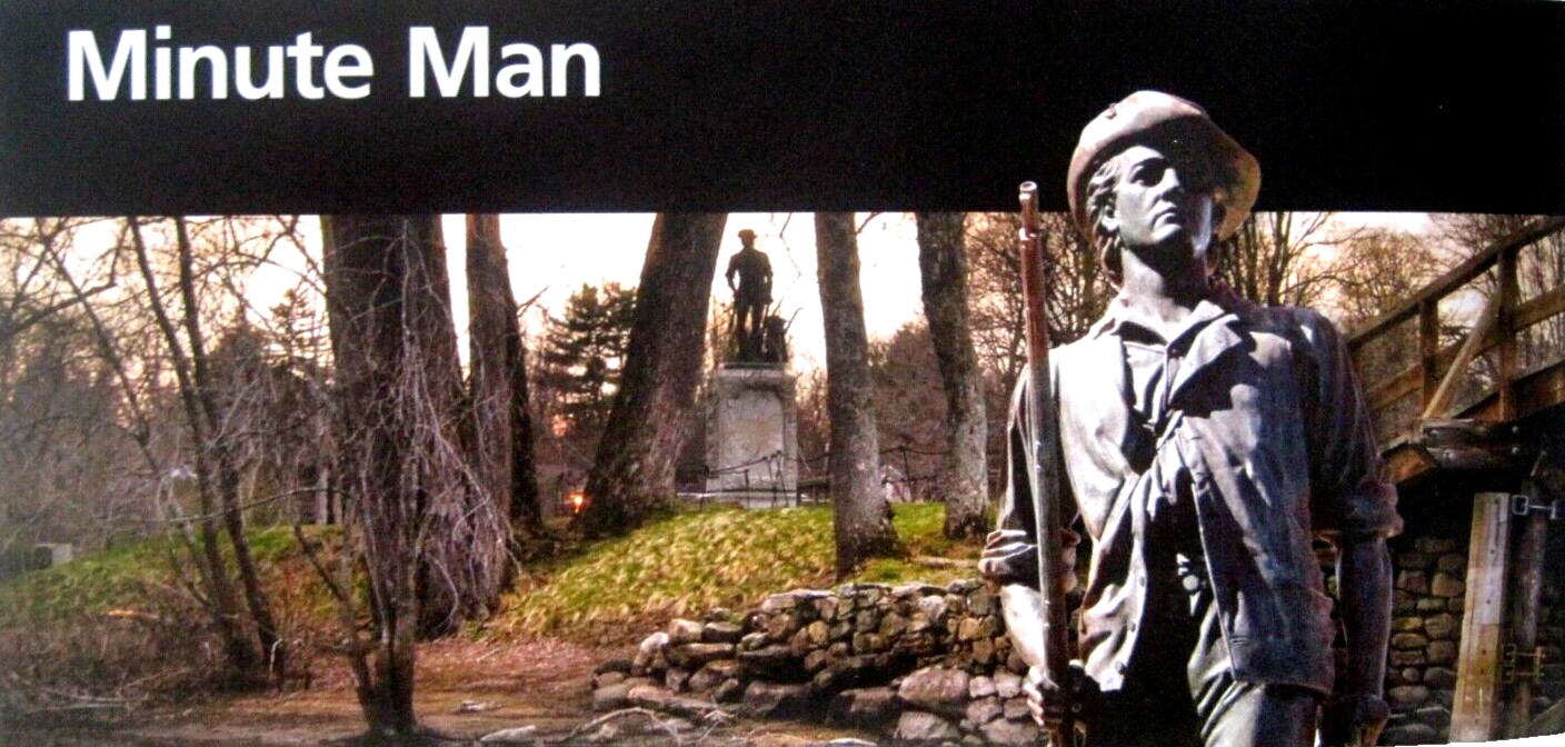 Minute Man National Historical Park National Park Service Unigrid Brochure