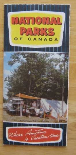 National Parks of Canada 1961 Brochure with PHOTOS
