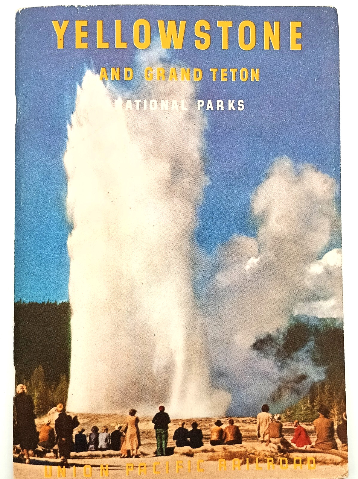 Yellowstone National Park orig 1949 Union Pacific Railroad Tourist Book